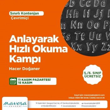 Anlayarak Hızlı Okuma Atölyesi