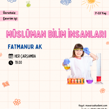 Müslüman Bilim İnsanları Atölyesi