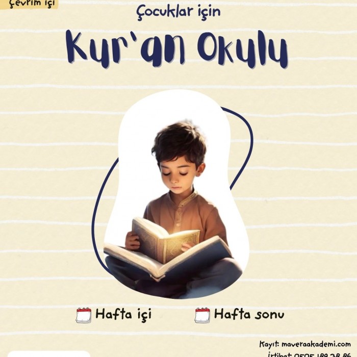 Kur'an-ı Kerim Atölyesi ( Çocuklar için )