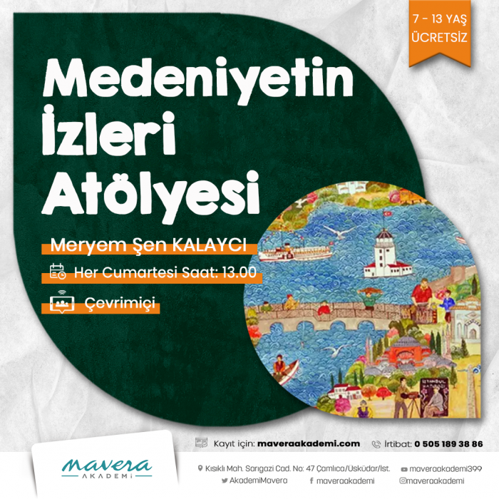Medeniyetin İzleri atölyesi