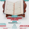 Kur'an-ı Kerim Atölyesi - Yetişkinler