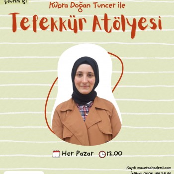 Tefekkür Yolculuğu Atölyesi