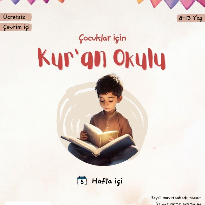 Kur'an-ı Kerim Atölyesi ( Çocuklar için )