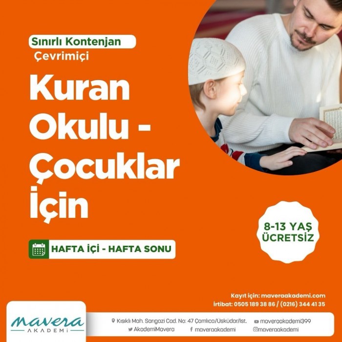 Kur'an-ı Kerim Atölyesi ( Çocuklar için )