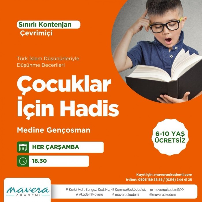 Çocuklar İçin Hadis Atölyesi