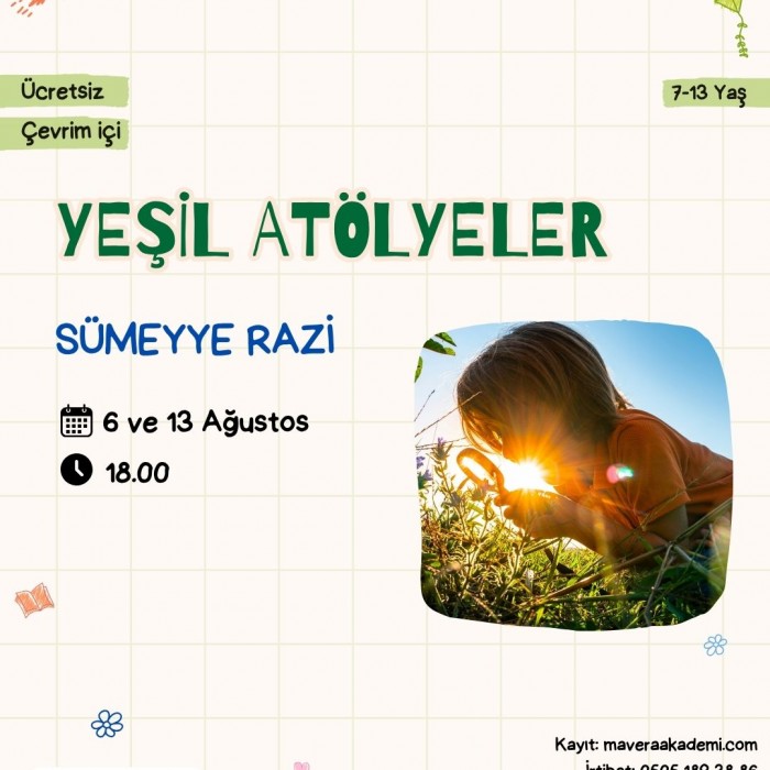 Yeşil Hikayeler Atölyesi