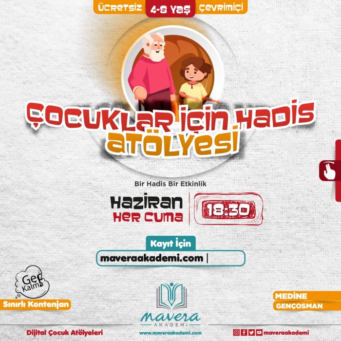 Çocuklar İçin Hadis Atölyesi